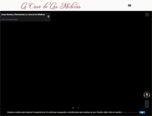 Tablet Screenshot of lacasadelasmedicas.com